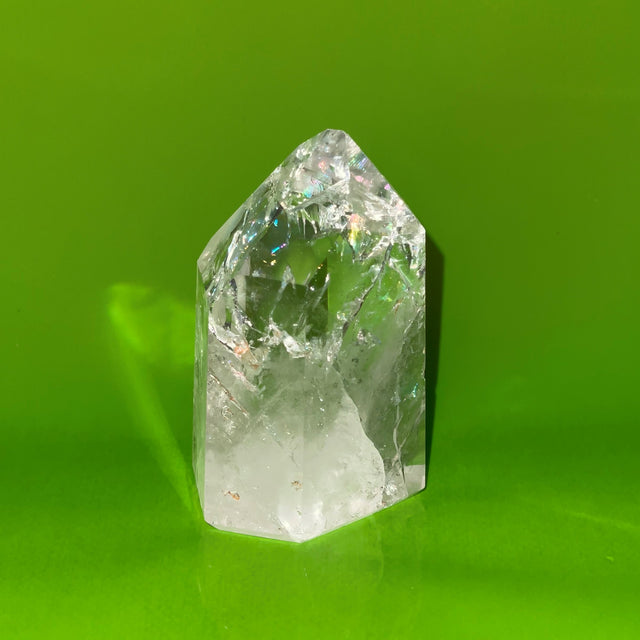 Rainbow Quartz Obelisk Crystals