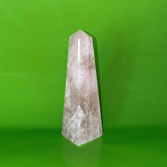 Rose Quartz Obelisk