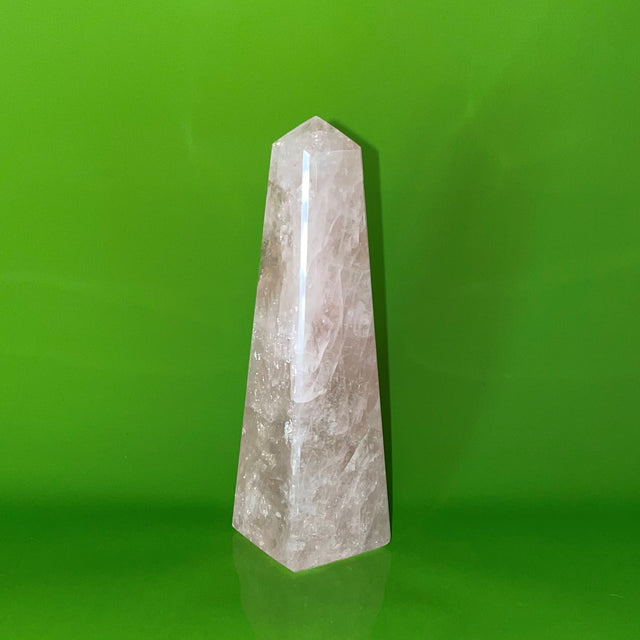 Rose Quartz Obelisk