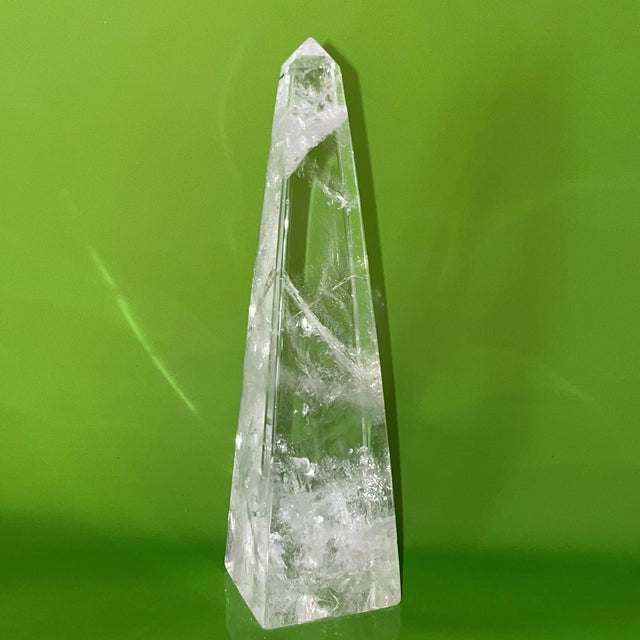 Clear Quartz Obelisk