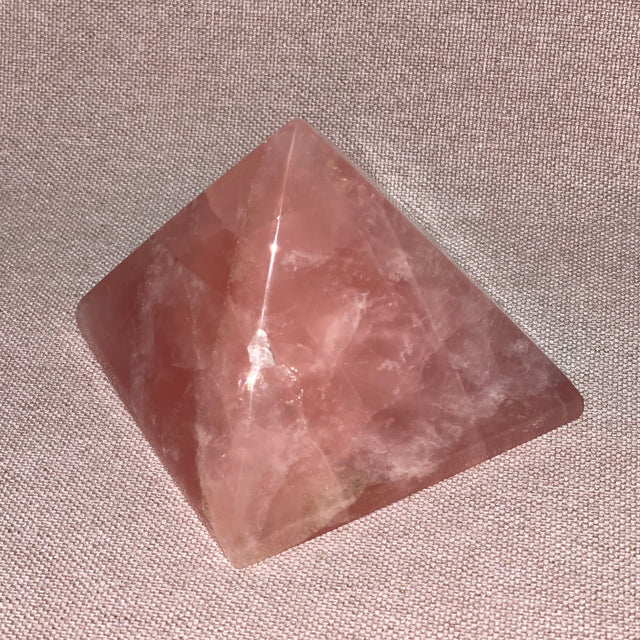 Rose Quartz Pyramids