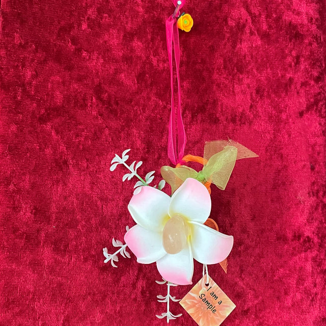 Frangipani Crystal Flower