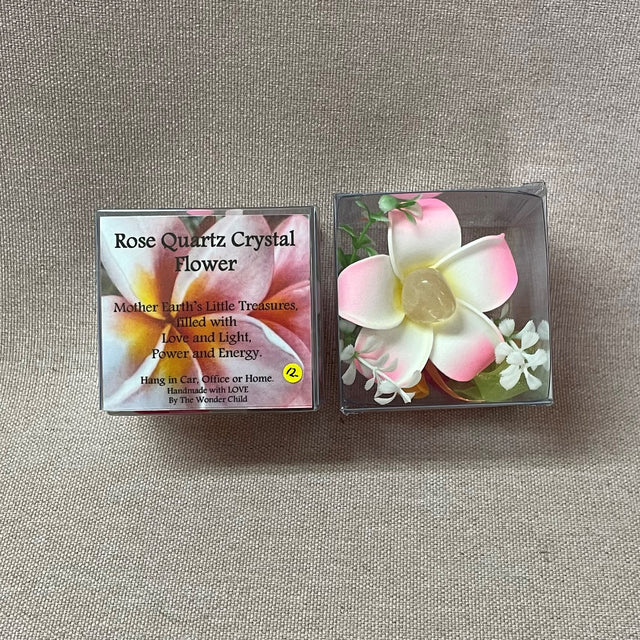 Frangipani Crystal Flower