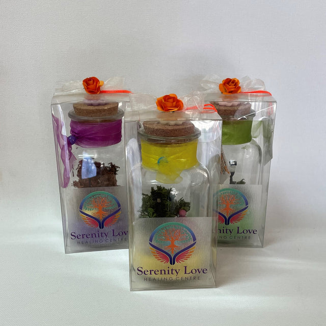 Crystal Gardens in a Bottle