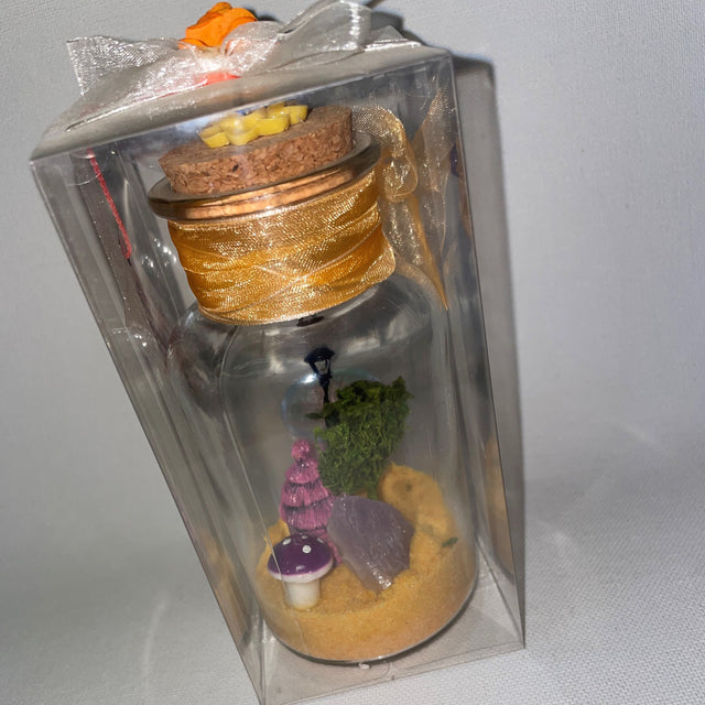 Crystal Gardens in a Bottle