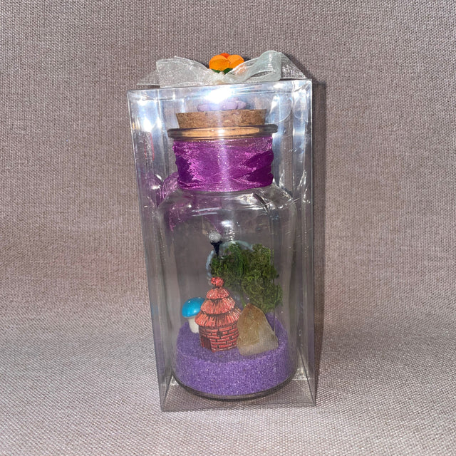 Crystal Gardens in a Bottle