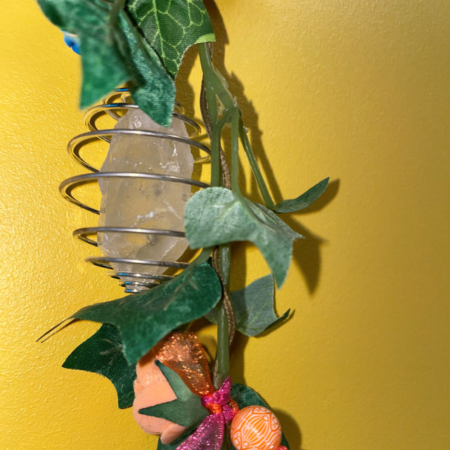 Clear Quartz & Opolite Crystal Garlands