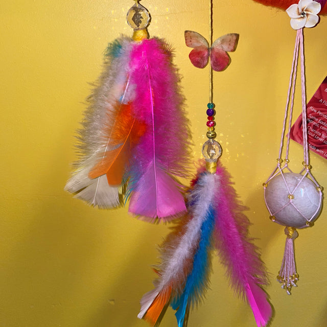 Crystals in Flower of Life Wall Art