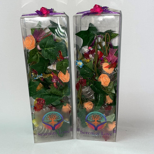 Clear Quartz & Opolite Crystal Garlands