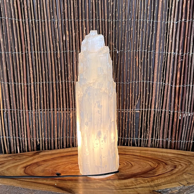 Selenite Lamp