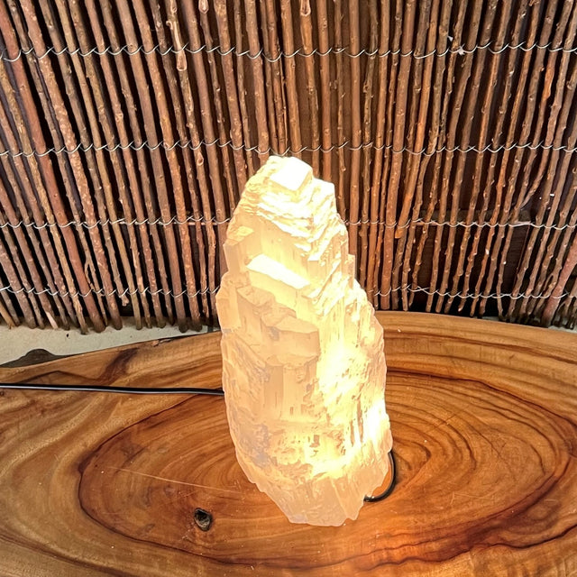 Selenite Lamp