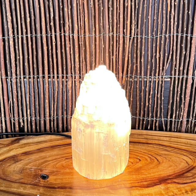 Selenite Lamp