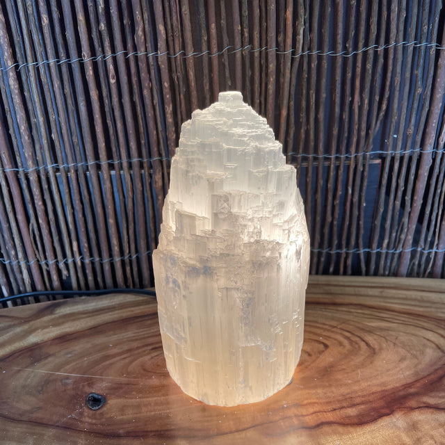 Selenite Lamp