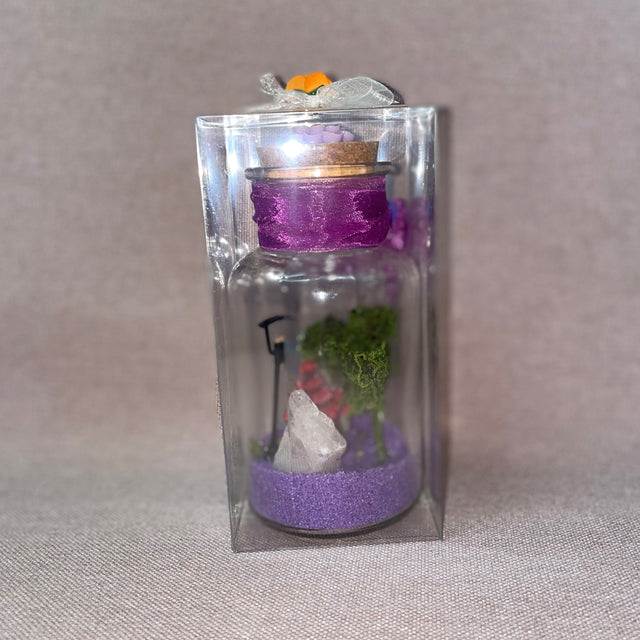 Crystal Gardens in a Bottle