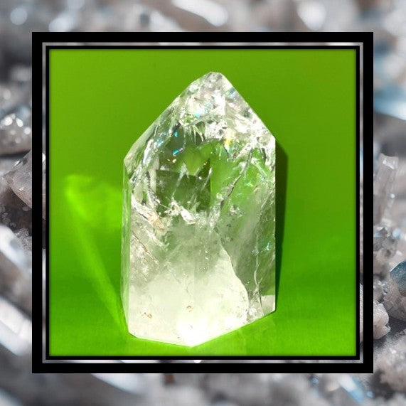 Rainbow Quartz Obelisk Crystals