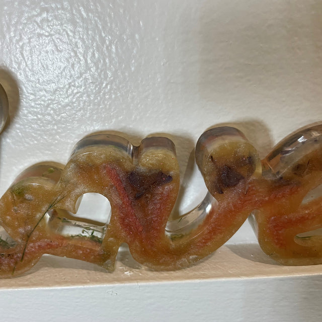 Resin "LOVE'' Signs