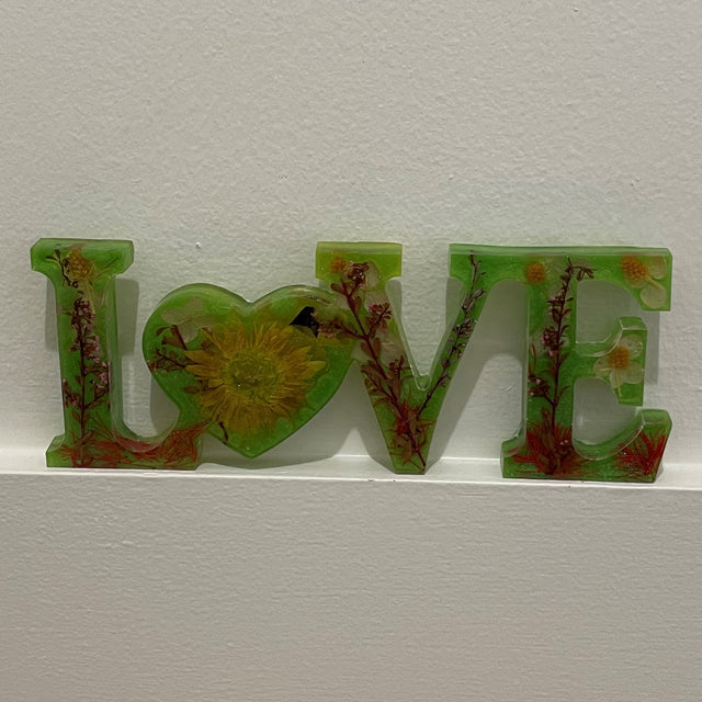 Resin “LOVE” Signs
