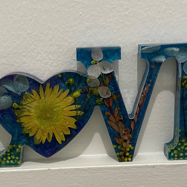 Resin “LOVE” Signs