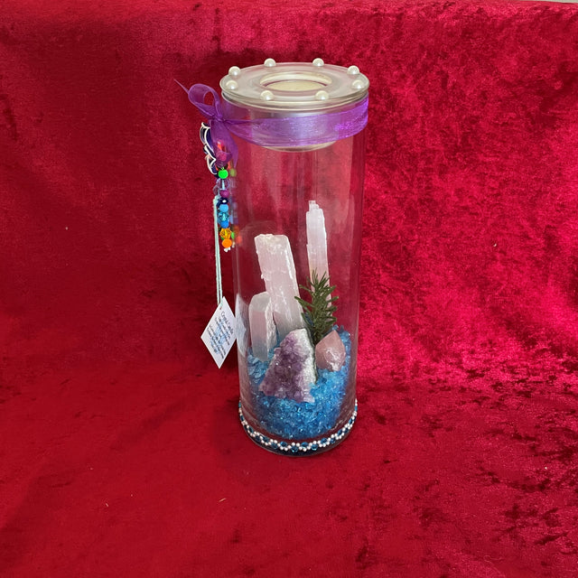 Crystal Candles Tall