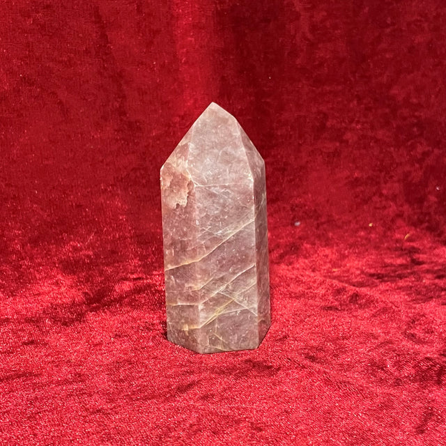 Strawberry Quartz Obelisk Crystal