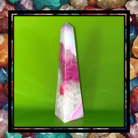 Pink Obelisk Crystals