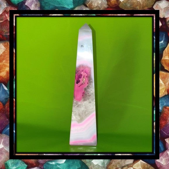 Pink Obelisk Crystals