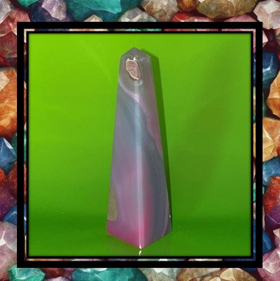 Pink Obelisk Crystals
