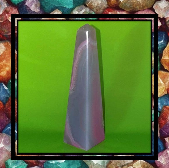 Pink Obelisk Crystals