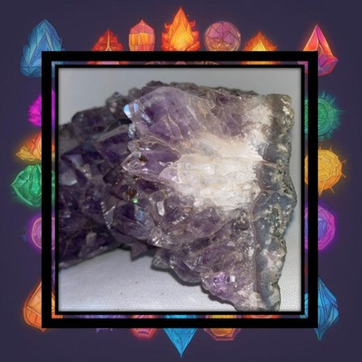 Amethyst Crystal Clusters