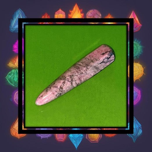 Rhodonite Massage Wand