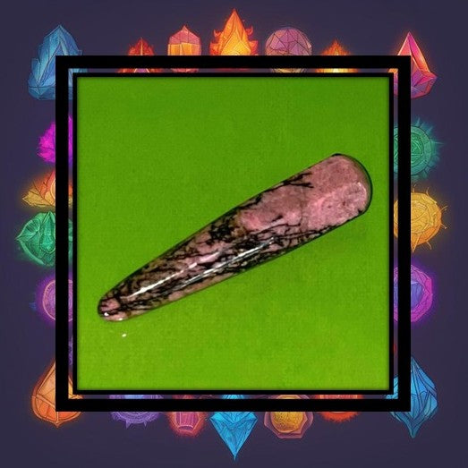 Rhodonite Massage Wand