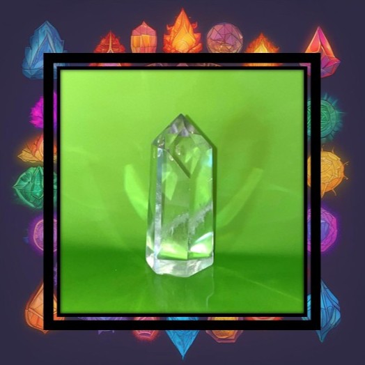Clear Quartz Obelisk