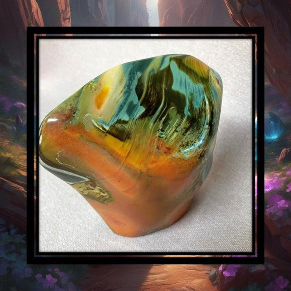 Jasper Polished Clusters
