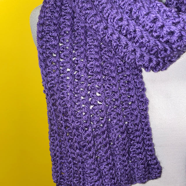 Purple Scarf