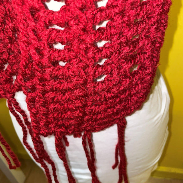 Burgundy Scarf