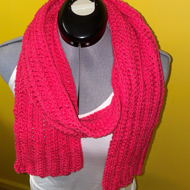 Pink Scarf