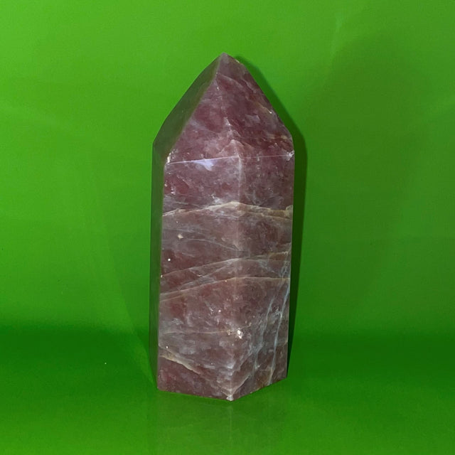 Strawberry Quartz Obelisk Crystal