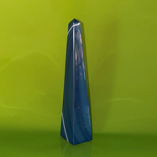 Blue Agate Obelisk Crystals