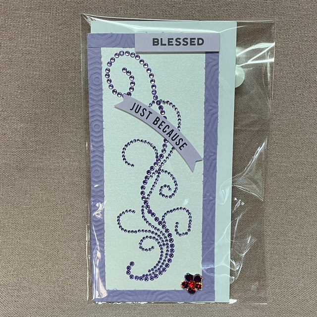 Blessed Just Because Card