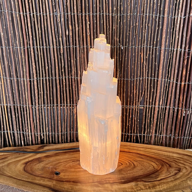 Selenite Lamp